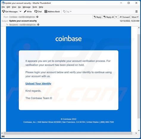coinbase scam bank account withdrawal.